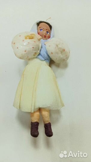 Редкая ватная игрушка СССР