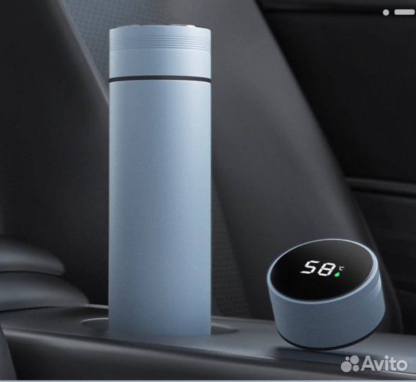 Термос 480 мл пудровый фисташковый