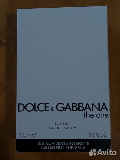 Оригинал Dolce&Gabbana The One for Men