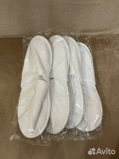 Тапочки одноразовые махровые