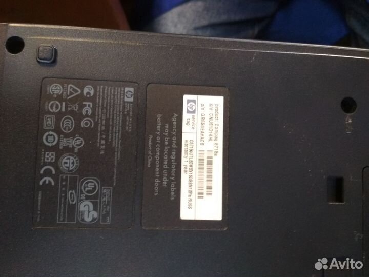 Ноутбук hp 6715s