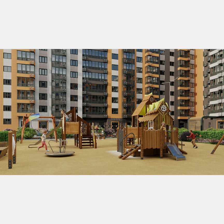 1-к. квартира, 41 м², 9/9 эт.