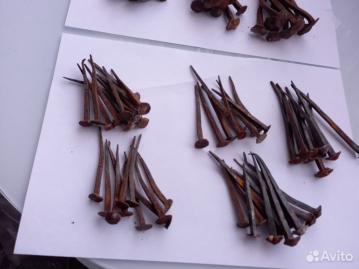 Гвозди старинные кованые