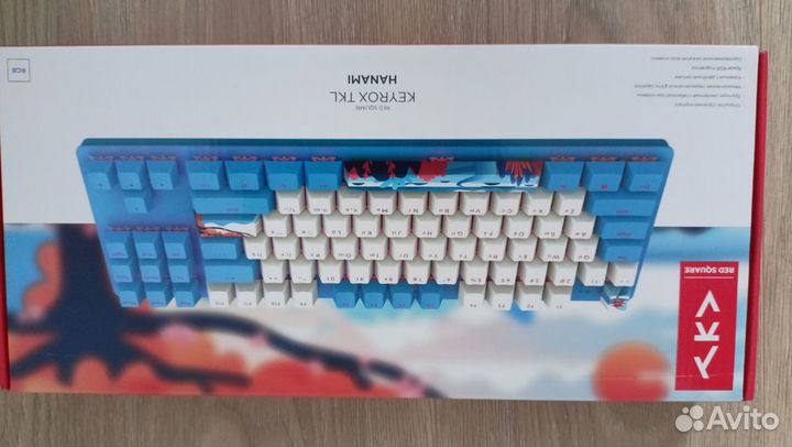 Red square keyrox tkl hanami клавиатура