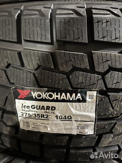 Yokohama Ice Guard SUV G075 275/35 R22 и 315/30 R22