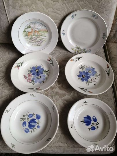 Тарелки большие СССР