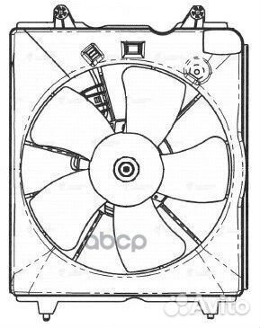 Э/вентилятор охл. для а/м Honda CR-V IV (12) 2