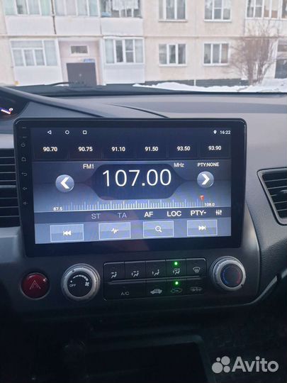 Автомагнитола 2DIN Honda Civic