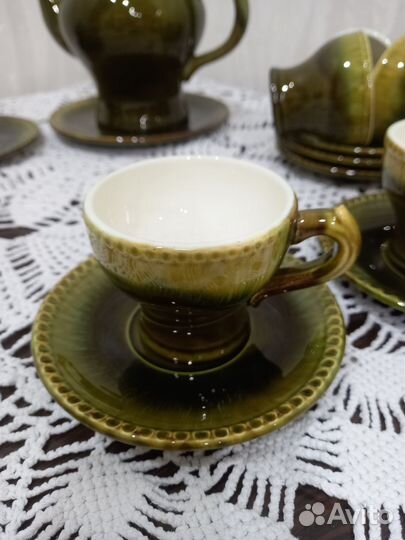 Кофейный сервиз керамика СССР