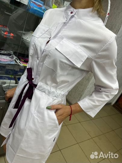 Халаты медицинские, лабораторные