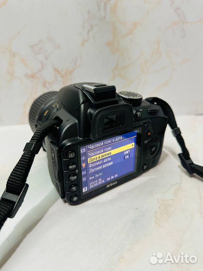 Зеркальный фотоаппарат nikon d3100 с объективом