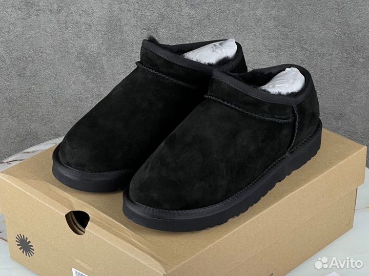 Женские угги Ugg Ultra Mini Tasman Black