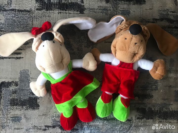 Мягкие игрушки-парочка