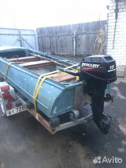 Комплект лодка Южанка с мотором и прицепом