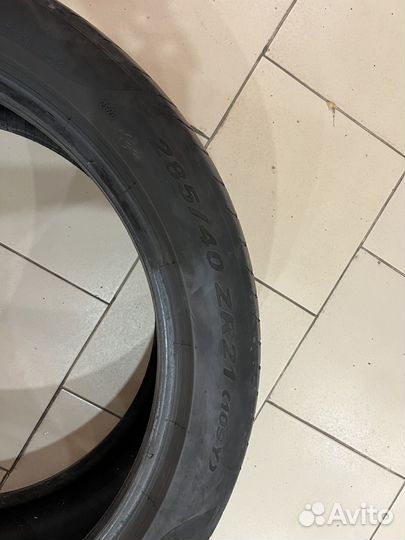 Pirelli P Zero 285/40 R21 и 315/40 R21 111Y