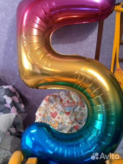 Цифра 5 на день рождения