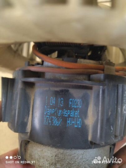 Мотор печки Skoda Fabia 2