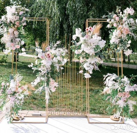 Арка фотозона свадебная