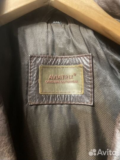 Куртка кожаная Англия 52