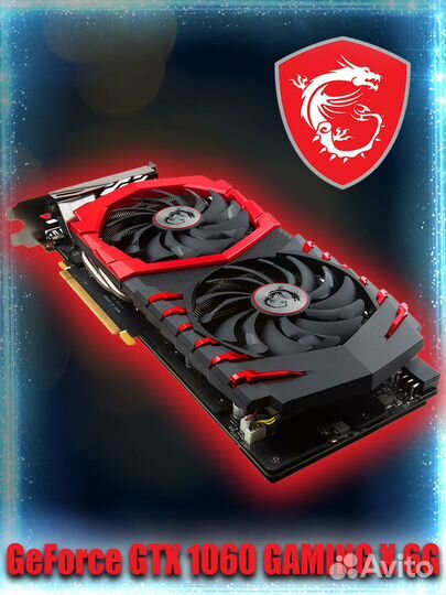MSI GeForce GTX 1060 Gaming X 6GB
