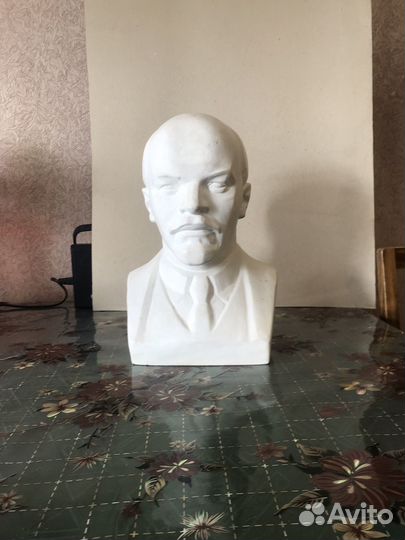 Бюст ленина гипс СССР