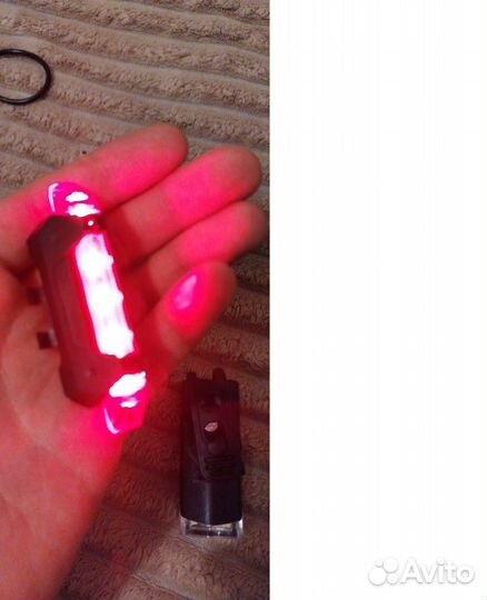 Светодиодные велосипедные аккумуляторные фонари