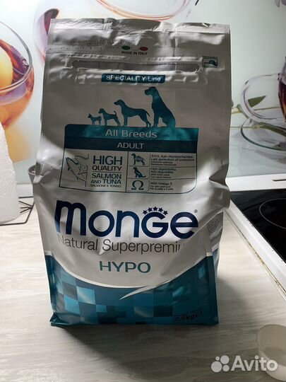 Корм для собак monge