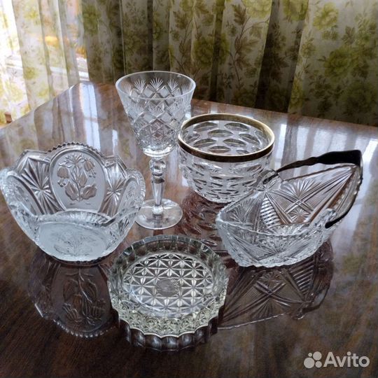 Хрусталь СССР. Кружки пивные стекло