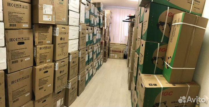 Кондиционер с установкой