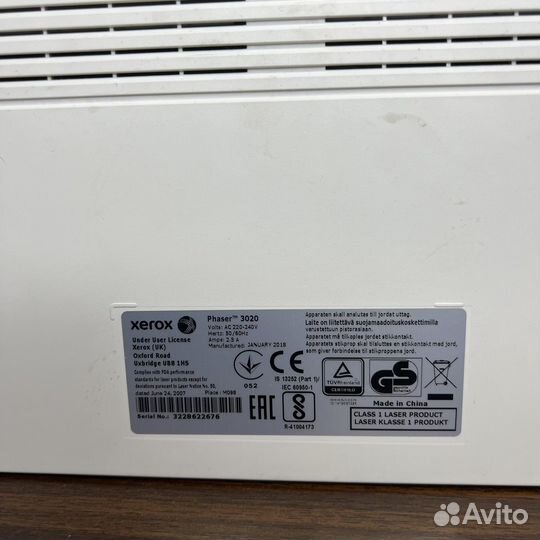 Принтер лазерный xerox