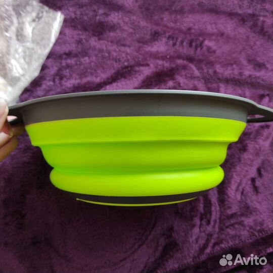 Новый Силиконовый дуршлаг Силиконовая посуда