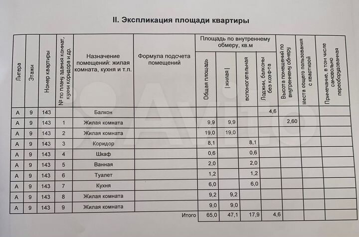 4-к. квартира, 70 м², 9/9 эт.