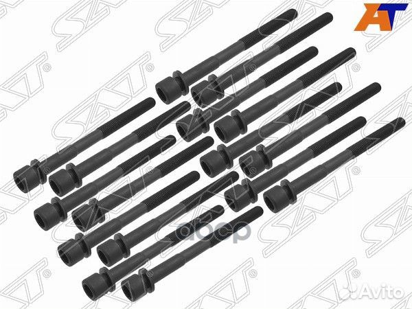 Болт ГБЦ (комплект) toyota 1GR-FE ST-117-0025 Sat