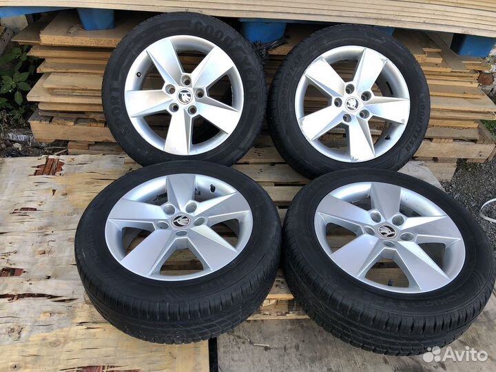 Колеса Skoda Octavia, Volkswagen Golf, Jetta R16