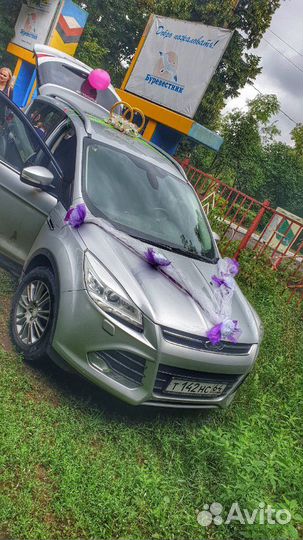 Свадебные ленты на машину