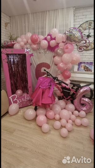 Коробка барби фотозона