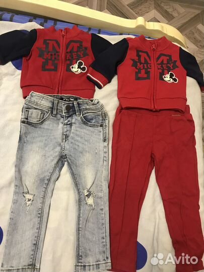 Одежда на девочку 1мес-2год