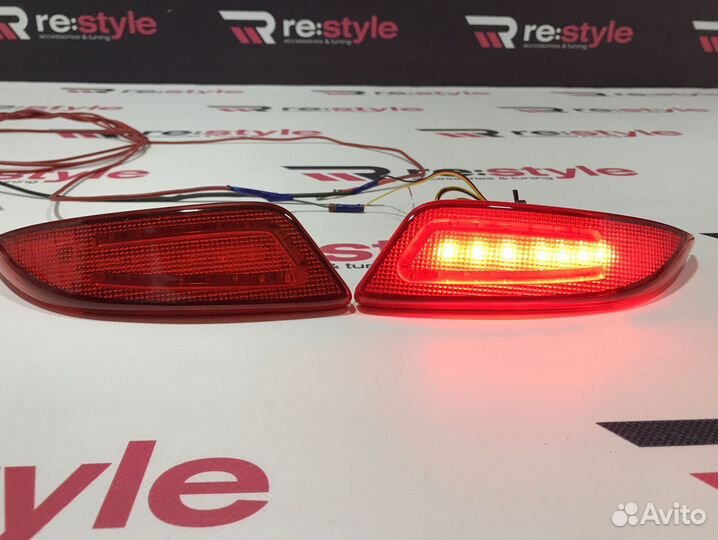 Фонари в задний бампер Toyota Corolla 161