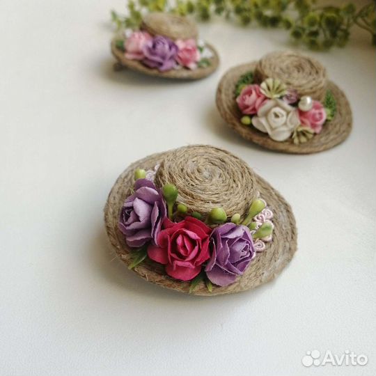 Шляпка - заколка