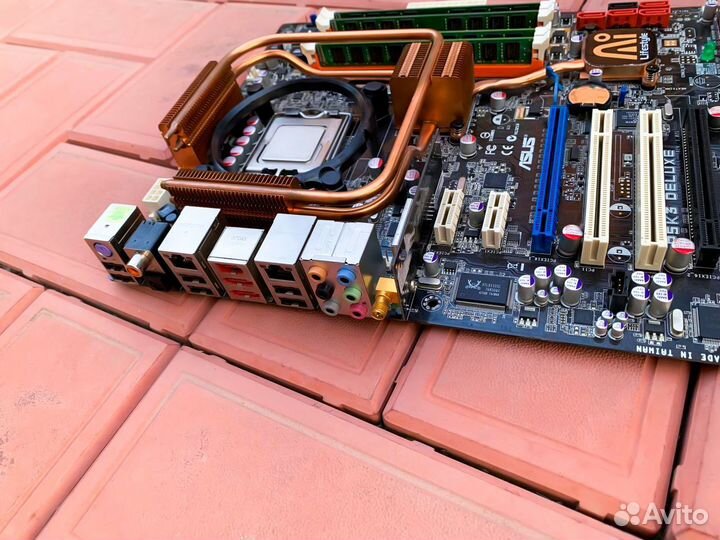 Материнская плата 775 asus P5K3 deluxe (ddr3)