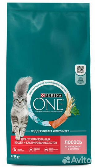 Корм purina one 3 кг