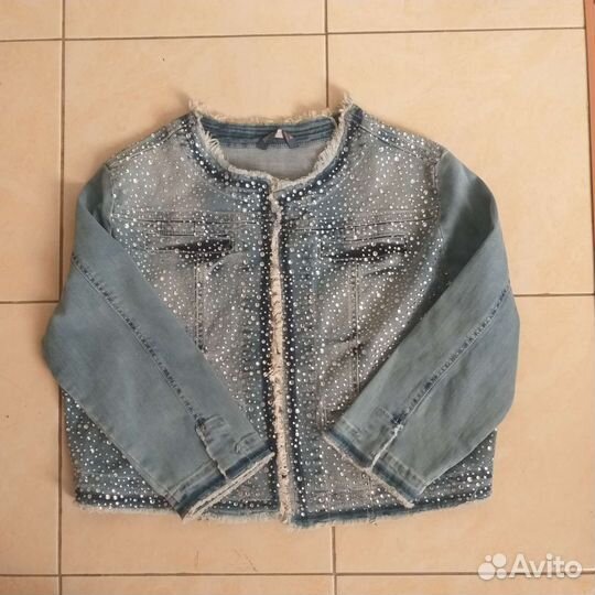 Джинсовая куртка женская