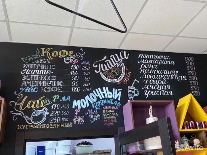 Художник, роспись окон/ меловых досок