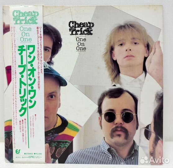 Cheap Trick - One On One LP Japan P 1982 NM