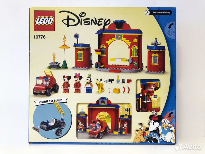 Lego Disney 10776 Пожарная Часть и Машина Микки