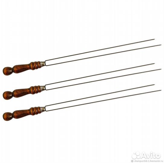 Шампур для грибов и овощей 55 см