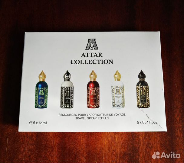 Attar Collection набор духов 5 ароматов по 12мл
