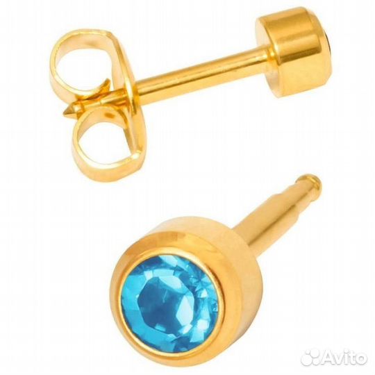 Пистолет для прокола ушей стерильный с сережкой (2