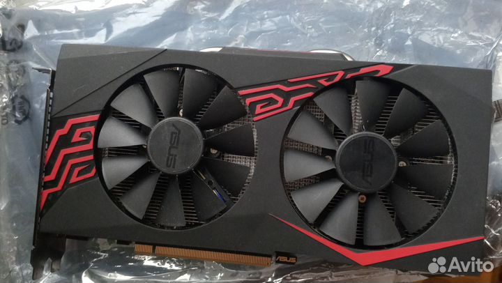 Видеокарта mining-RX470-4G-LED