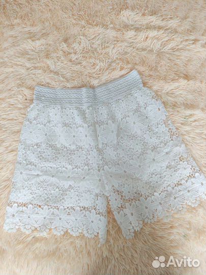 Шорты ажурные